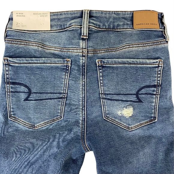 NWT American Eagle Hi-Rise Distressed Jegging - Picture 5 of 16